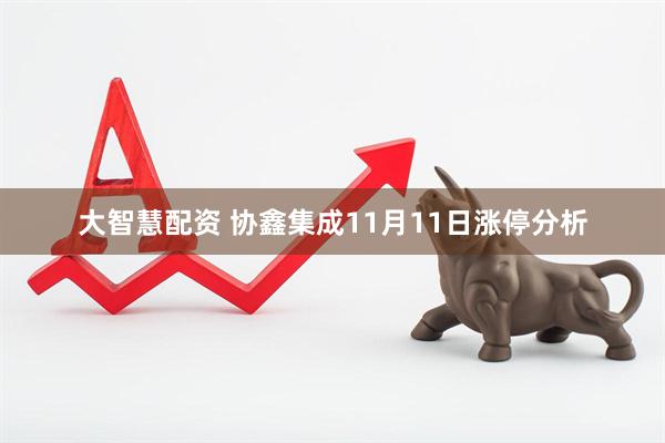 大智慧配资 协鑫集成11月11日涨停分析